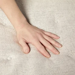 Frisco Faux Linen Corner Personalized Bolster Dog Bed W/Removable Cover -PetPalace Picks 262158 PT6. AC SS1800 V1615570022