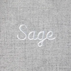 Frisco Faux Linen Corner Personalized Bolster Dog Bed W/Removable Cover, Harbour Blue, L -PetPalace Picks 262160 PT3. AC SS1800 V1615570119