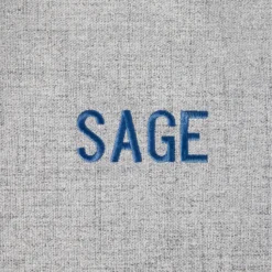 Frisco Faux Linen Corner Personalized Bolster Dog Bed W/Removable Cover, Harbour Blue, L -PetPalace Picks 262160 PT4. AC SS1800 V1615569997