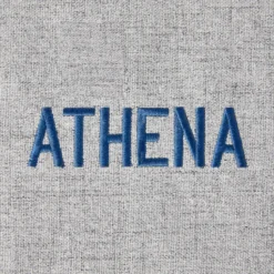 Frisco Faux Linen Corner Personalized Bolster Dog Bed W/Removable Cover, Harbour Blue, XL -PetPalace Picks 262161 PT4. AC SS1800 V1615569989