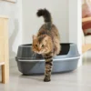 Frisco Corner Sifting Cat Litter Box With Rim