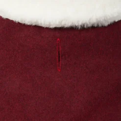 Frisco Mediumweight Pom Pom Bow Dog & Cat Peacoat Dress, Red -PetPalace Picks 268200 PT6. AC SS1800 V1628827641