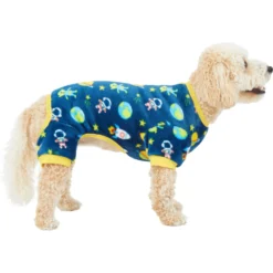 Frisco Dog & Cat Cozy Plush Fleece PJs, Outer Space -PetPalace Picks 268477 PT2. AC SS1800 V1637680619