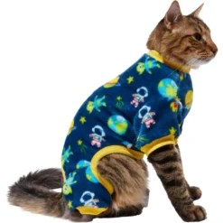 Frisco Dog & Cat Cozy Plush Fleece PJs, Outer Space -PetPalace Picks 268477 PT3. AC SS1800 V1637719313