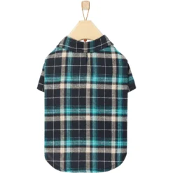 Frisco Multi-Plaid Dog & Cat Flannel Shirt