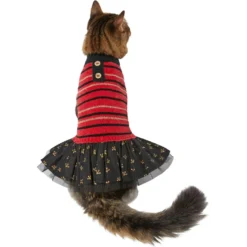 Frisco Chenille Knit Striped Dog & Cat Dress 10 Frisco Chenille Knit Striped Dog & Cat Dress -PetPalace Picks 268668 PT3. AC SS1800 V1637671055