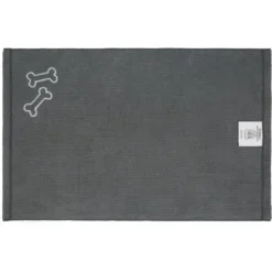 Frisco Embroidered Pawprint Microfiber Dog Bath Towel -PetPalace Picks 269029 PT2. AC SS1800 V1624454034
