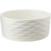 Frisco Geometric Non-skid Ceramic Dog Bowl