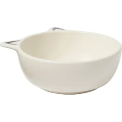 Frisco Cat Face Non-skid Ceramic Cat Bowl, White -PetPalace Picks 270229 PT4. AC SS1800 V1627669568