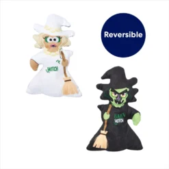 Frisco Halloween Good Witch, Bad Witch Reversible Plush Cat Toy With Catnip -PetPalace Picks 270301 PT2. AC SS1800 V1689872847
