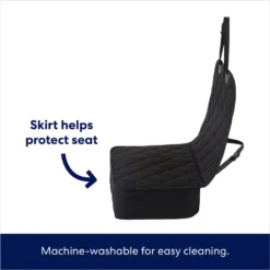 Frisco Quilted Front Carseat Cover, Black, Regular -PetPalace Picks 271613 PT4. AC SS1800 V1677681429