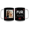 Frisco Fur Mama White Personalized Coffee Mug, 15-oz