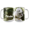 Frisco Classic Photo White Personalized Coffee Mug, 15-oz