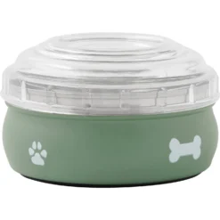 Frisco Travel Non-skid Stainless Steel Dog & Cat Bowl
