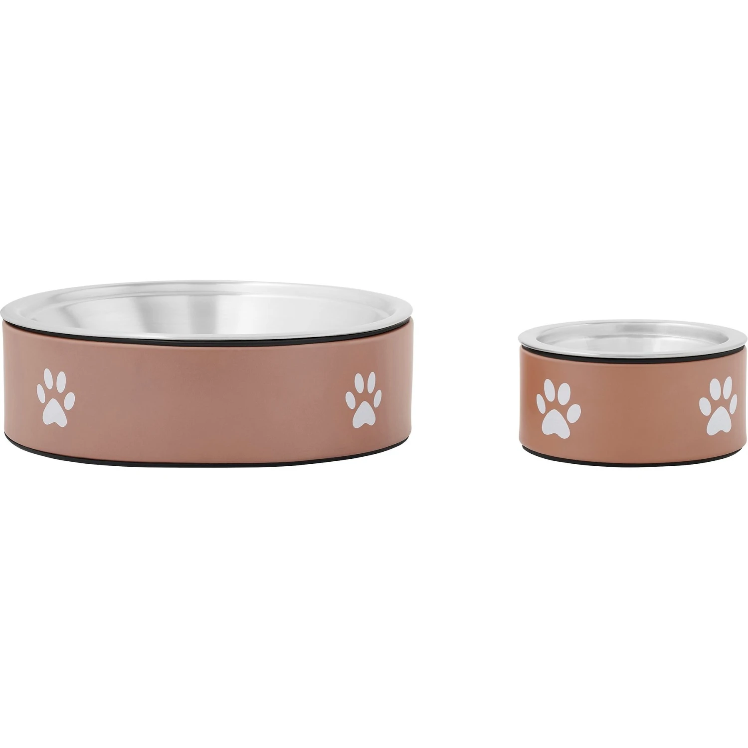 Frisco Paw Print Non-Skid Stainless Steel Dog & Cat Bowl 6 Frisco Paw Print Non-Skid Stainless Steel Dog & Cat Bowl - Image 6