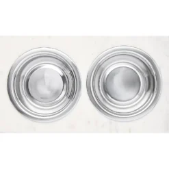 Frisco Marble Elevated Stainless Steel Double Diner Dog & Cat Bowls -PetPalace Picks 277559 PT4. AC SS1800 V1627935187