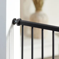 Frisco Metal Pattern Extra Wide Auto-close Dog Gate -PetPalace Picks 280285 PT5. AC SS1800 V1627400512