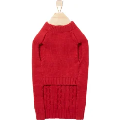 Frisco Personalized Dog & Cat Cable Knitted Sweater -PetPalace Picks 285168 PT4. AC SS1800 V1628218316