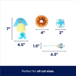 Frisco Holiday 8 Days Of Hanukkah Cardboard Calendar With Toys For Cats -PetPalace Picks 287301 PT2. AC SS1800 V1695045711