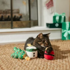 Frisco Holiday Candles Plush Cat Toy With Catnip -PetPalace Picks 287357 PT3. AC SS1800 V1632776526