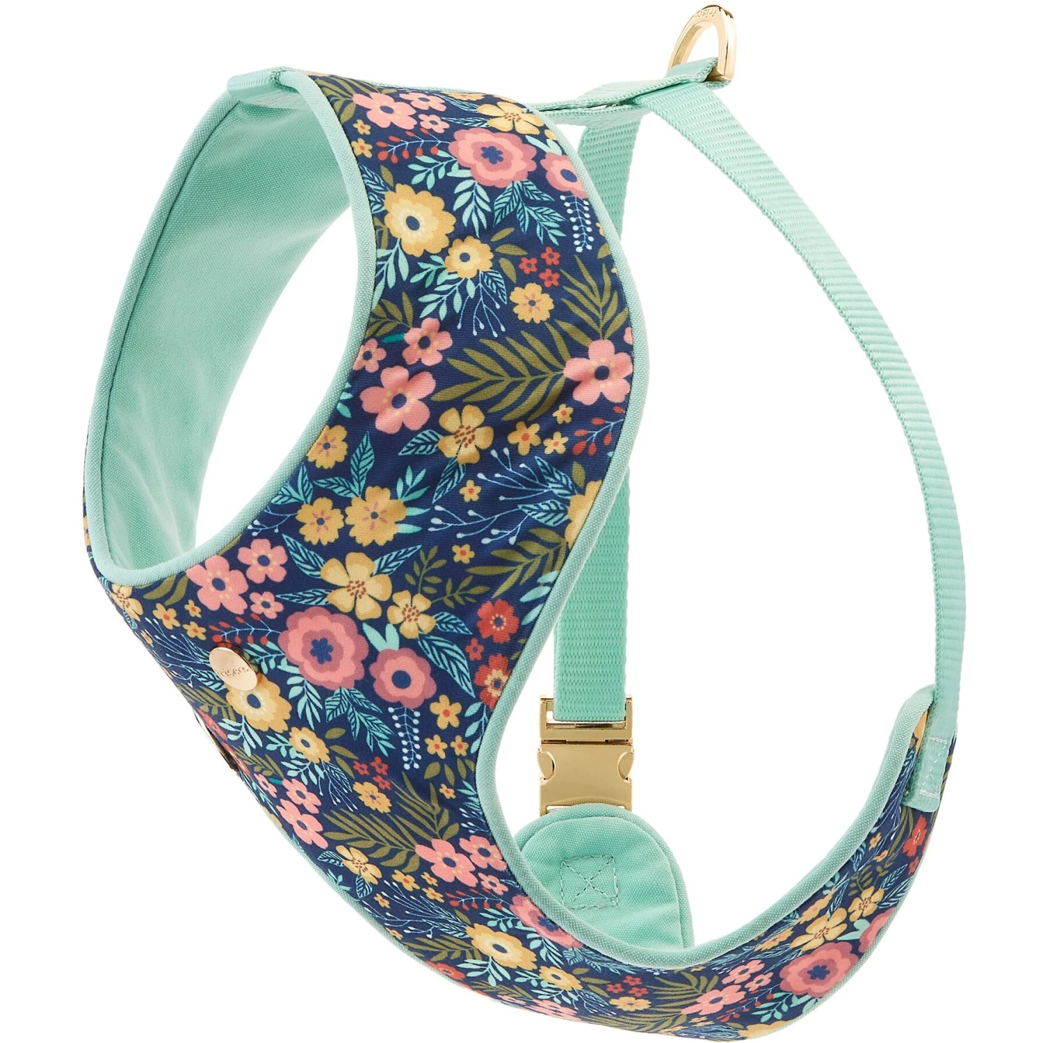 Frisco Fashion Over-The-Head Harness, Tropical Floral 4 Frisco Fashion Over-The-Head Harness, Tropical Floral - Image 4