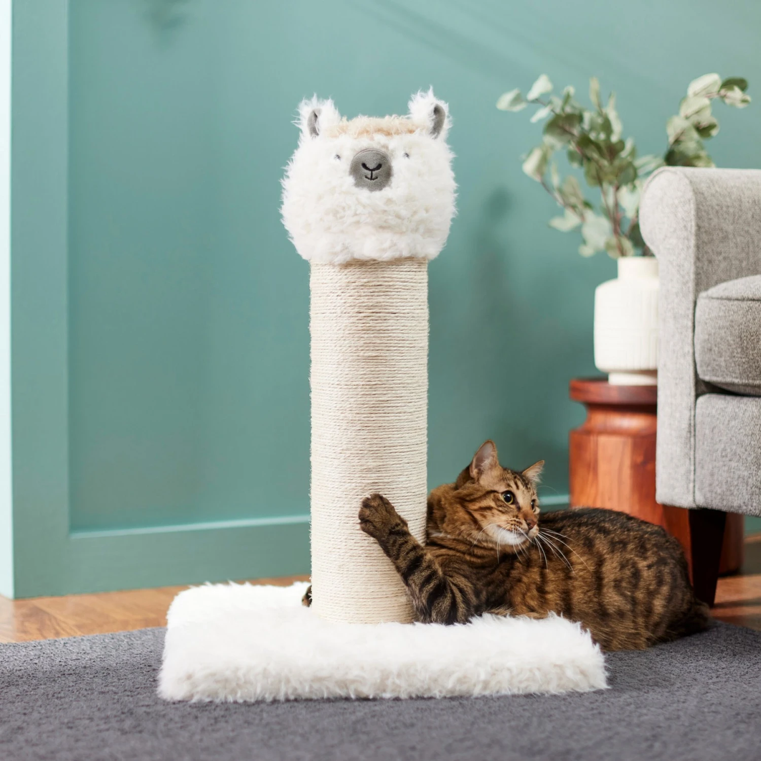 Frisco Animal Series Cat Scratching Post, Llama 1 Frisco Animal Series Cat Scratching Post, Llama