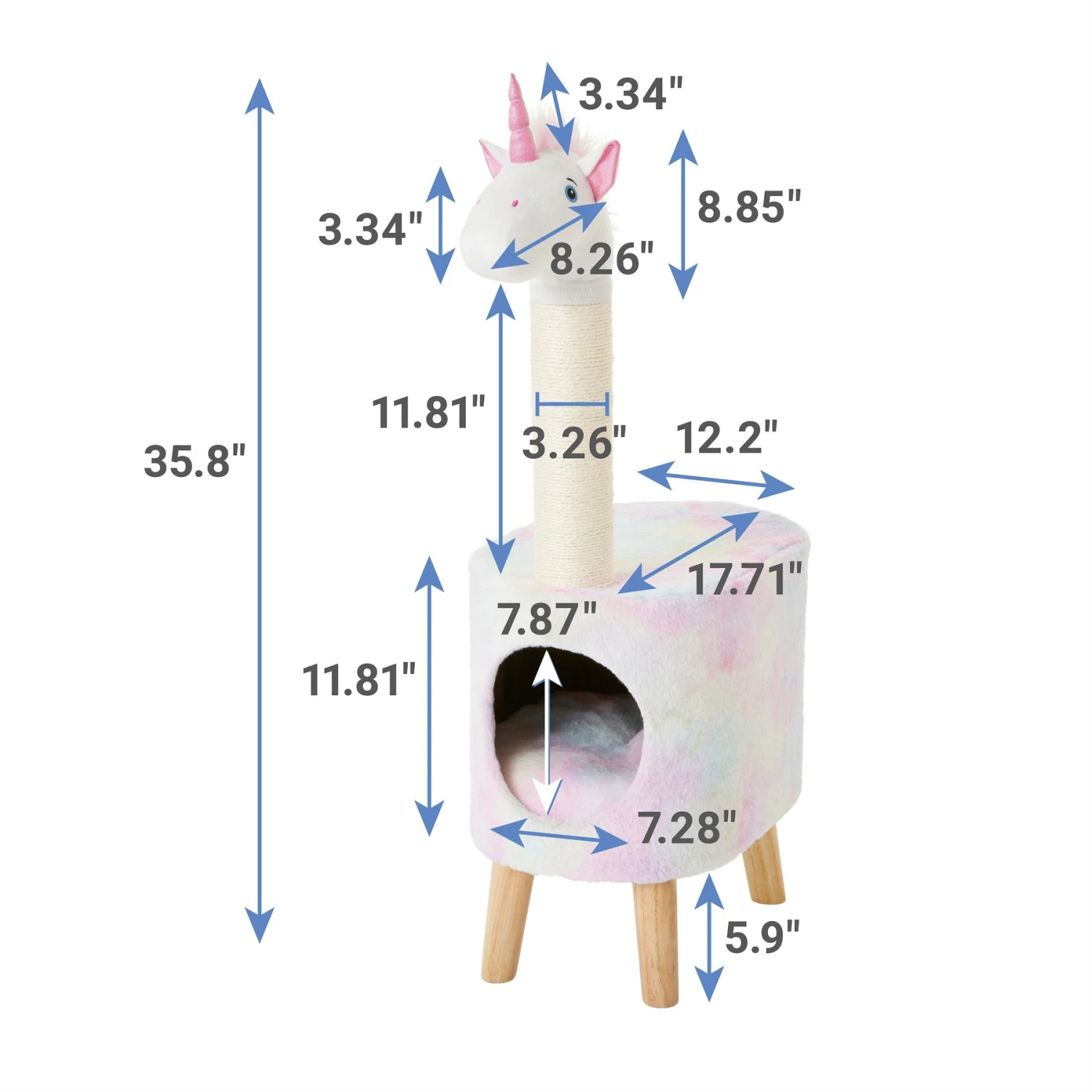 Frisco Animal Series Cat Condo 2 Frisco Animal Series Cat Condo - Image 2