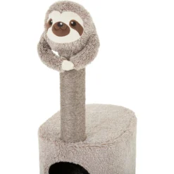 Frisco Animal Series Cat Condo, Sloth -PetPalace Picks 289341 PT2. AC SS1800 V1630679800