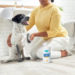 Frisco Deodorizing Paw & Bum Waterless Grooming Wipes For Dogs & Cats -PetPalace Picks 291593 PT4. AC SS1800 V1627654025