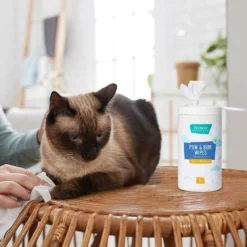 Frisco Deodorizing Paw & Bum Waterless Grooming Wipes For Dogs & Cats -PetPalace Picks 291593 PT5. AC SS1800 V1627653728