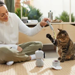 Frisco Brunch Coffee Set Plush Cat Toy With Catnip -PetPalace Picks 297294 PT2. AC SS1800 V1642088943