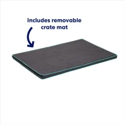 Frisco Heavy Duty Enhanced Lock Sliding Double Door Fold & Carry Wire Dog Crate & Mat Kit -PetPalace Picks 297461 PT5. AC SS1800 V1633115073