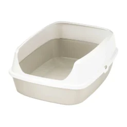 Frisco Decorative Side Table Cat Litter Box Cover & Frisco Open Top Cat Litter Box With Rim, Large -PetPalace Picks 297992 PT5. AC SS1800 V1621303645