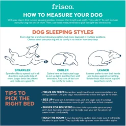 Frisco Herringbone Cuffed Cuddler Dog & Cat Bed -PetPalace Picks 299434 PT3. AC SS1800 V1641342437