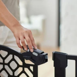 Frisco Metal Geometric Pattern Extra Wide Auto-close Dog Gate -PetPalace Picks 299512 PT4. AC SS1800 V1627306665