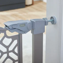 Frisco Metal Geometric Pattern Extra Tall Auto-close Dog Gate -PetPalace Picks 299514 PT5. AC SS1800 V1627306936