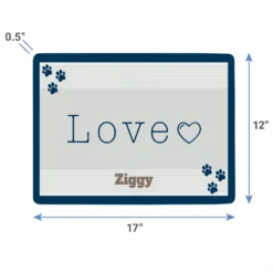 Frisco Love Cutout Personalized Dog & Cat Placemat 7 Frisco Love Cutout Personalized Dog & Cat Placemat -PetPalace Picks 299558 PT3. AC SS1800 V1636120435