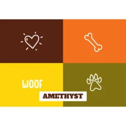 Frisco Woof Personalized Dog & Cat Placemat 6 Frisco Woof Personalized Dog & Cat Placemat -PetPalace Picks 299560 PT2. AC SS1800 V1636048522