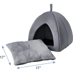Frisco Tent Covered Cat & Dog Bed -PetPalace Picks 300634 PT2. AC SS1800 V1641419254