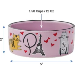 Frisco Paris Non-skid Ceramic Cat Dish & Frisco Paris Non-skid Ceramic Cat Dish 16 Frisco Paris Non-skid Ceramic Cat Dish & Frisco Paris Non-skid Ceramic Cat Dish -PetPalace Picks 302490 PT7. AC SS1800 V1623054762