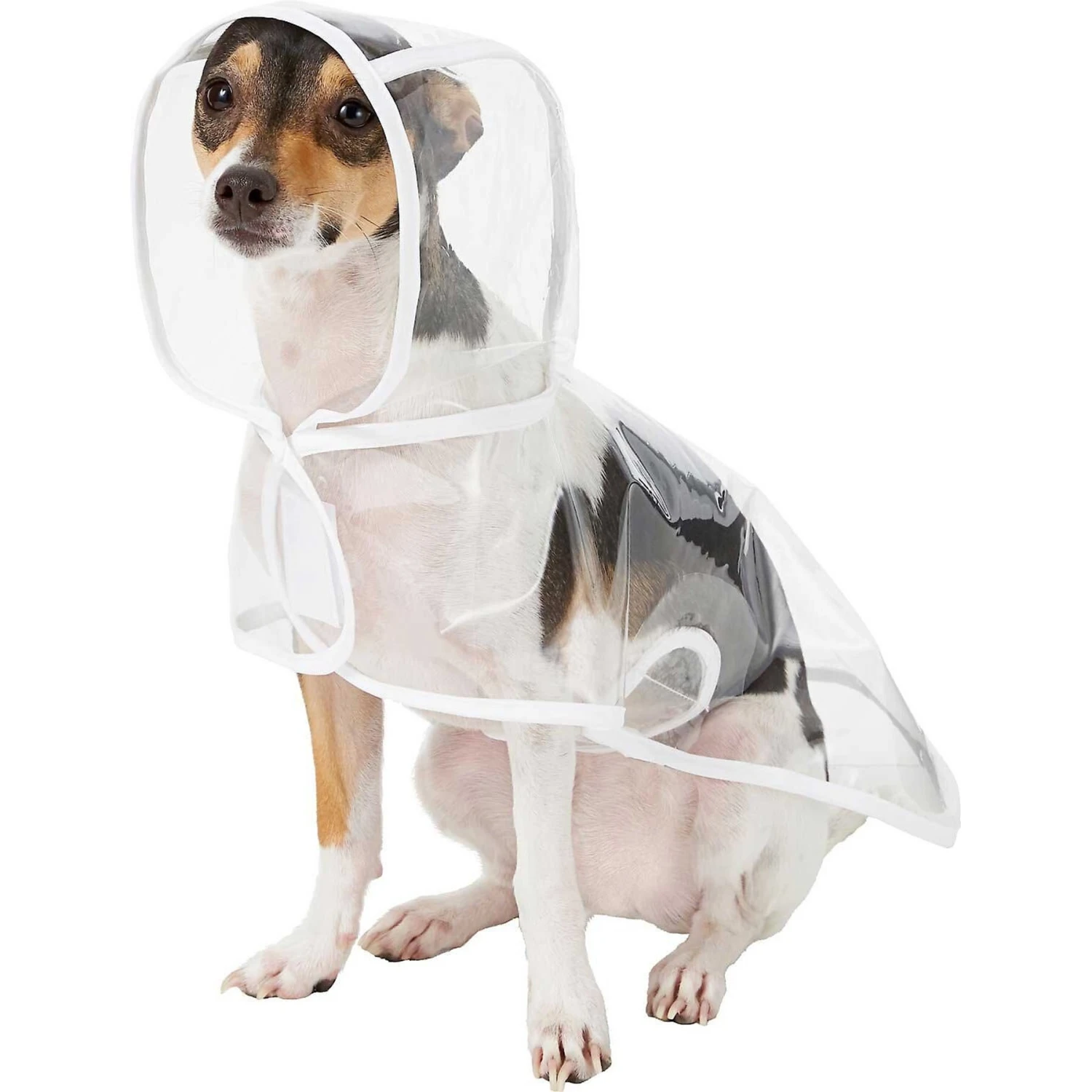 Frisco Lightweight Rainy Days Dog Raincoat & Frisco Lightweight Clear Vinyl Dog Raincoat 6 Frisco Lightweight Rainy Days Dog Raincoat & Frisco Lightweight Clear Vinyl Dog Raincoat - Image 6