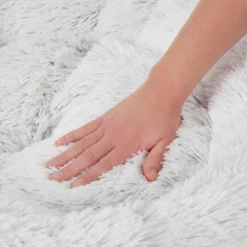 Frisco Eyelash Cat & Dog Bolster Bed & Frisco Eyelash Cat & Dog Blanket -PetPalace Picks 303412 PT3. AC SS1800 V1623048752