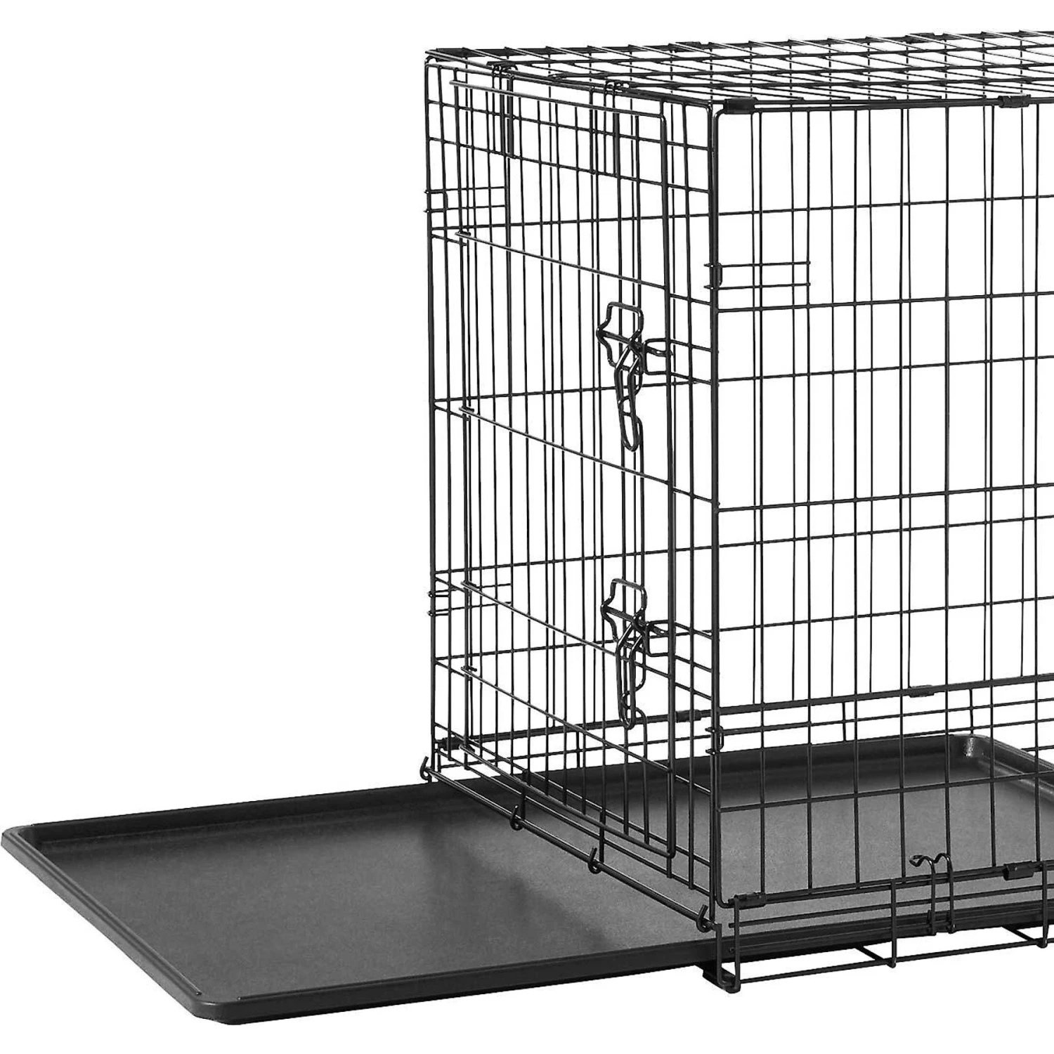 Frisco Fold & Carry Single Door Collapsible Wire Dog Crate & Frisco Premium Extra Large Printed Dog Training & Potty Pads 2 Frisco Fold & Carry Single Door Collapsible Wire Dog Crate & Frisco Premium Extra Large Printed Dog Training & Potty Pads - Image 2