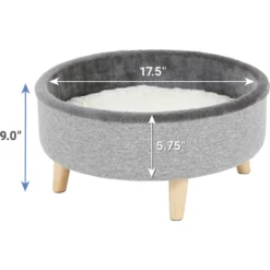 Frisco Modern Round Elevated Cat Bed & Frisco Modern Tunnel Elevated Cat Bed -PetPalace Picks 303470 PT2. AC SS1800 V1623057757