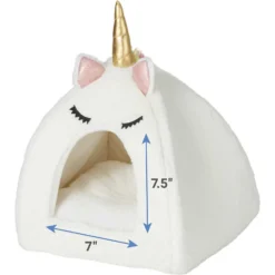 Frisco Novelty Unicorn Covered Cat & Dog Bed & Frisco Cactus Cat Scratching Post -PetPalace Picks 303496 PT2. AC SS1800 V1623043945