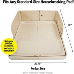 Wee-Wee Pad On Target Trainer & Frisco Premium Dog Training & Potty Pads -PetPalace Picks 303768 PT4. AC SS1800 V1623088668