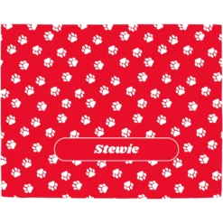 Frisco Personalized Paws Sherpa Cat & Dog Blanket, 30" X 40"