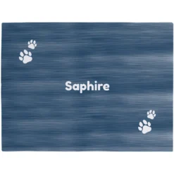 Frisco Personalized Heathered Soft Fleece Cat & Dog Blanket, 30" X 40"