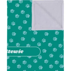 Frisco Personalized Paws Soft Fleece Cat & Dog Blanket, 30" X 40" -PetPalace Picks 304007 PT2. AC SS1800 V1637608937