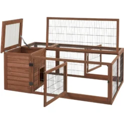 Frisco Wooden Rabbit Run -PetPalace Picks 304045 PT2. AC SS1800 V1639595487
